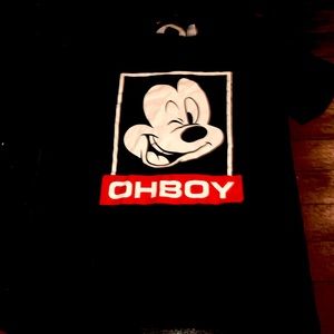 Digital Mickey Mouse tee